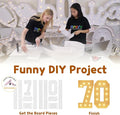 Party Marquee Numbers, 4 Ft Light Up Foam Board Set
