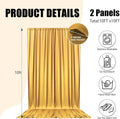 Backdrop Curtains for Parties, 10ft X 10ft – Khaki