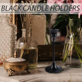Candlestick Holders, Taper Candle Holder for Candlesticks Black