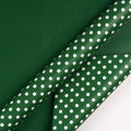 Reversible Wrapping Paper, 17 Inch X 33 Feet, Dark Green, Mini Roll