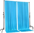 AK TRADING CO. IFR Polyester Backdrop Drapes Curtains, 10 Feet X 8 Feet