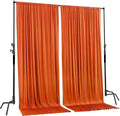 AK TRADING CO. Wide X 12 Feet Long Polyester Backdrop Drapes, 10 Feet