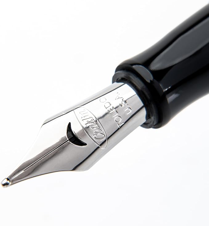 Conklin Duragraph Fountain Pen Red Nights - Extra Fine Nib, Precision Writing Instrument with Bold Red Finish