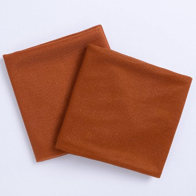 Outdoor Curtains: Terracotta Sheer Chiffon Arch Drape, 29 x 236 Inch