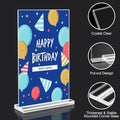 Acrylic Sign Holder 8 Pack, 5.5x8.5 Inches