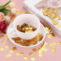 Metallic Foil Star Confetti /2cm 8000PCS Table Confetti, 0.78inch – Gold