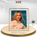 Floating Frame – Gold, Vertical, for Picture 8.5x11, 8x10, 10"x12"