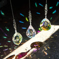 Crystal Suncatcher Pendant for Decor Hanging Glass Prism Rainbow, 3PCS