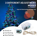 Fairy Lights 7Ft 20 LED Twinkle String Lights 3 Modes Battery, 8 Pack
