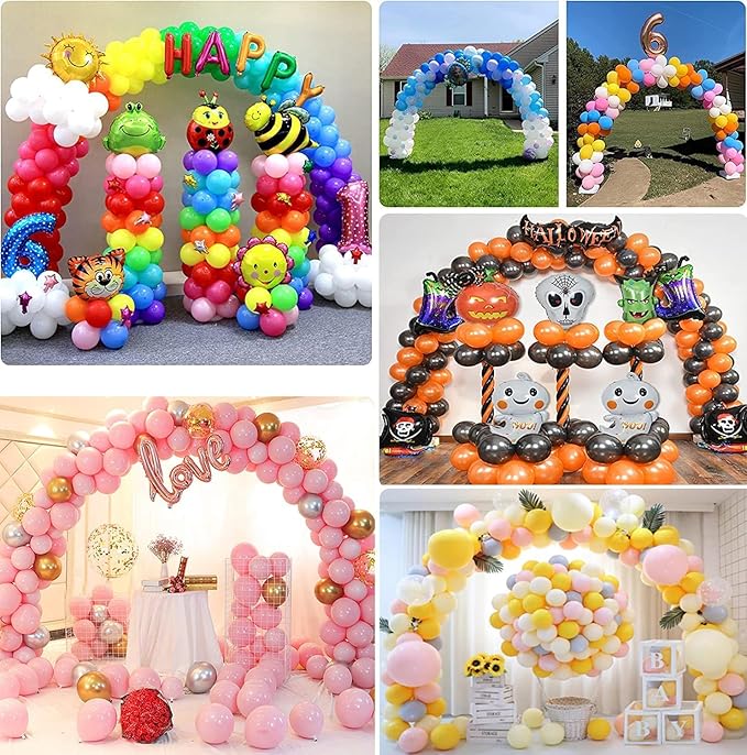Balloon Arch Kit with Electric Pump, 9 ft Tall by 10 ft Wide