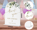 Thank You for Coming, Gift Table Sign