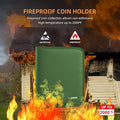 Coin Collection Book for Collector, 260 Pockets Fireproof Coin