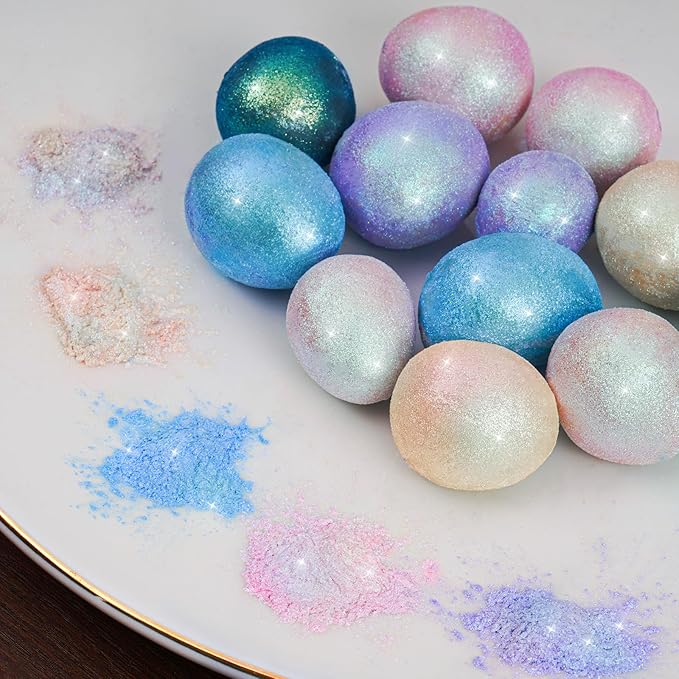 Dusting Powder, Iridescent Purple Edible Luster Dust, 10 g
