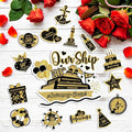 50th Anniversary Cruise Door Magnets Decorations
