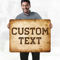 Custom Sign, 11 Font Colors, Custom Street Sign