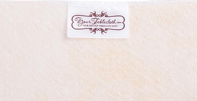 Vinyl Tablecloth in Gray, 52 x 90 Inch Rectangle, Water-Resistant