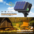 String Lights 6 Pack, Solar Warm White, 480 LEDs, 198 Ft Total