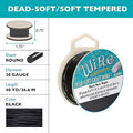 The Beadsmith Wire Elements Craft Wire, Tarnish Resistant