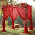 Backdrop Curtain Drapes, 10ft X 10ft – Red