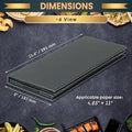 6 View Menu Holder Menu Covers 4.25" X 11", 2 Pack