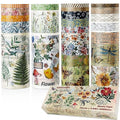 24 Rolls Vintage Washi Tape Set