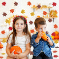 Fall Felt Maple Leaf Confetti Glitter