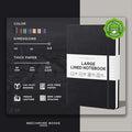 Lined Journal Notebook, 8.5 X 11.5 Inch