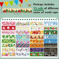 33 Rolls Holiday Plaid Washi Tape