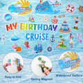 Birthday Cruise Door Decorations Magnetic, 26 Pcs