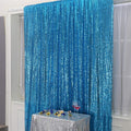 Sequin Backdrop – Turquoise