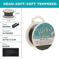 The Beadsmith Wire Elements Craft Wire, Tarnish Resistant