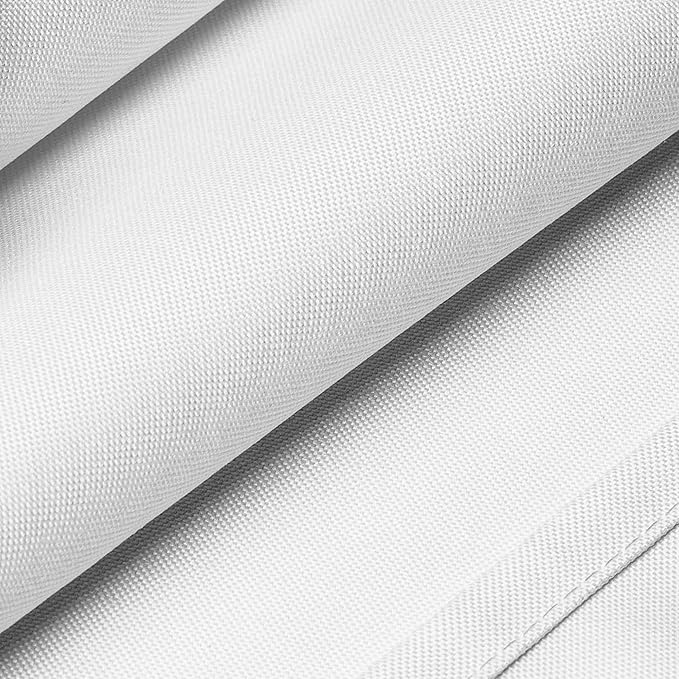 Polyester Tablecloths, 132-Inch Round White, Pack of 10