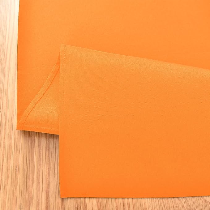 Farmhouse Orange Table Runner Dining Table Runners 90 Inches Long Coffee Table Runner for Dresser Living Room Bedroom Holiday Party Banquet 12X90 Inch