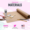 (Pack of 2) Kraft Packing Paper Rolls – Brown, 18" X 100' (1200”)