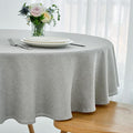 Textured Tablecloth Spill-Proof Stainproof Wrinkle Free Washable – Linen