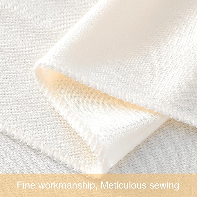Champagne Backdrop Curtain Set, 8 Panels, Wrinkle-Free Fabric