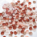 Serwalin 500Pcs Silk Rose Petals Artificial Flower Petals for Weddings Fake Rose Brown Petals Proposal for Wedding Aisle Runner Bridal Shower (4 Color Mixes)