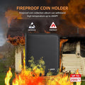 Coin Collection Book for Collector, 260 Pockets Fireproof Coin