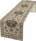 Boho Vintage Elegant Table Runner Farmhouse for Home Farmhouse Kitchen Table Dining Coffee Room Garden Party Wedding Decor 13x72in