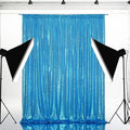 Sequin Backdrop – Turquoise