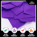 Biodegradable Confetti – Purple, Best for Gender Reveal, Rectangular