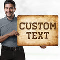 Custom Sign, 11 Font Colors, Custom Street Sign