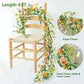 Artificial Flower Garland Fake Daisy Floral Garland Daisies, 6FT