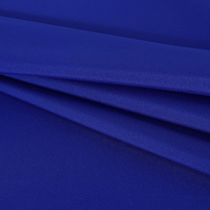 Fitable Rectangle Tablecloth Stain and Wrinkle Resistant Washable Polyester Table Cloth for Buffet Parties and Camping (60x120 inch, Sapphire)