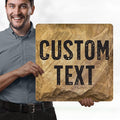 Custom Sign, 11 Font Colors, Custom Street Sign