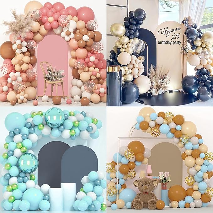 7.2FT Wedding Arch Covers Arch Backdrop Cover Arch Stand Covers Set Arch Cover Spandex Fabric Stretchy Backdrop for Wedding Birthday Party Decoration Baby Shower (Lilac)