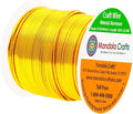 22 Gauge Anodized Aluminum Craft Wire for Jewelry Making, 100 FT