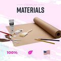 Large Kraft Paper Roll – Brown, Made in USA, 36" X 1200" (100 ft)