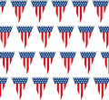 USA Flag Pennant Banner | 100’ FT. Long American String Flags | 18” Inch Tall Triangle Flag Decorations USA Party | Stars and Stripes Bunting Garland | 4th of July Patriotic Decoration | BASHOUT