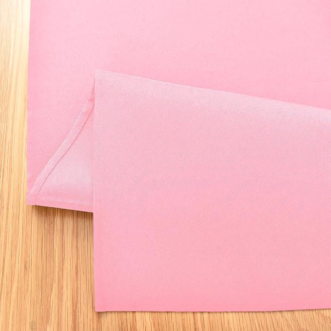 Farmhouse Pink Table Runner Small Short Table Runners 36 Inches Coffee Table Runner for Dresser Living Room Bedroom Holiday Party Banquet 12X36 Inch